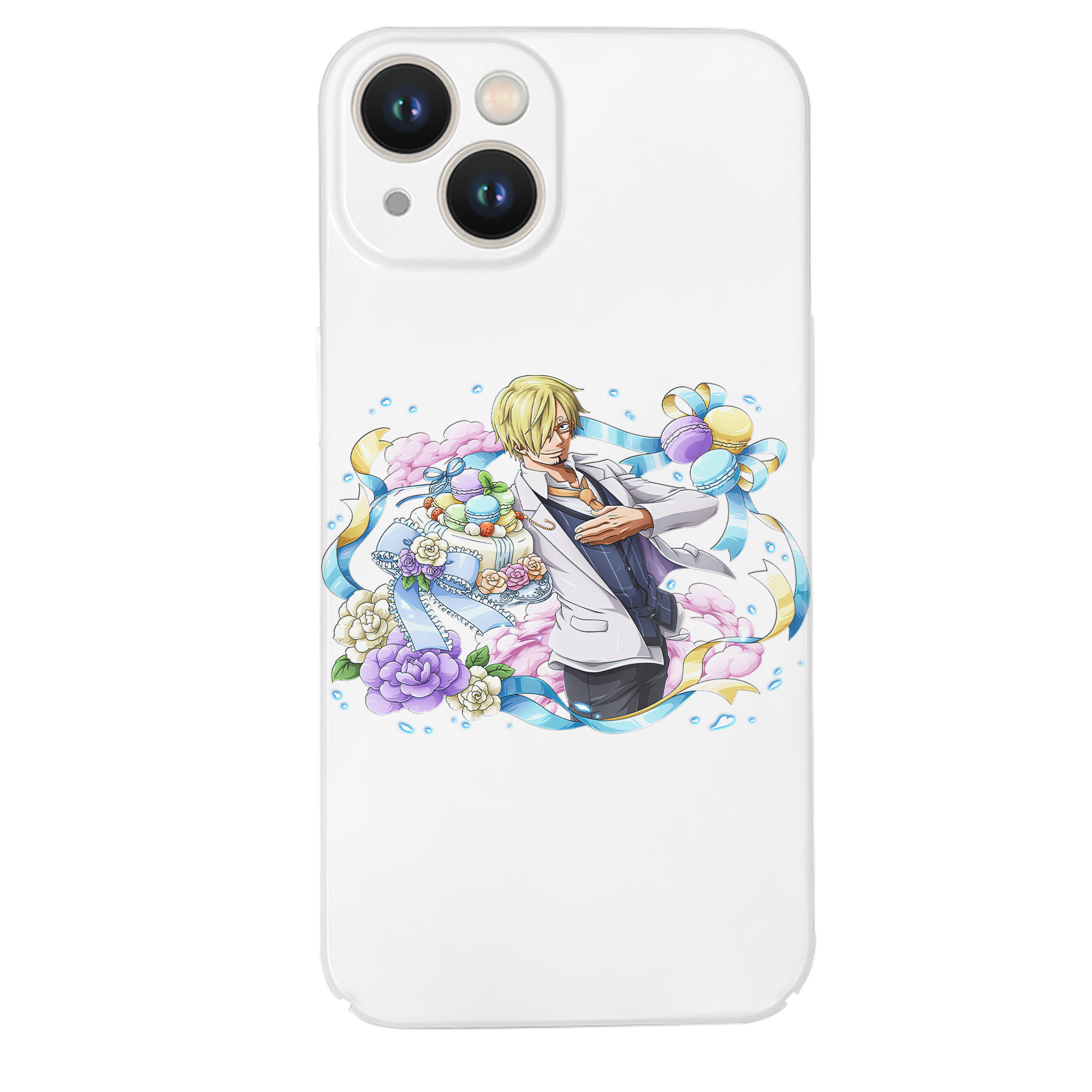 （画像用） ワンピース サンジ ONE PIECE Sanji 【iPhone 14シリーズ対応】ハードケース